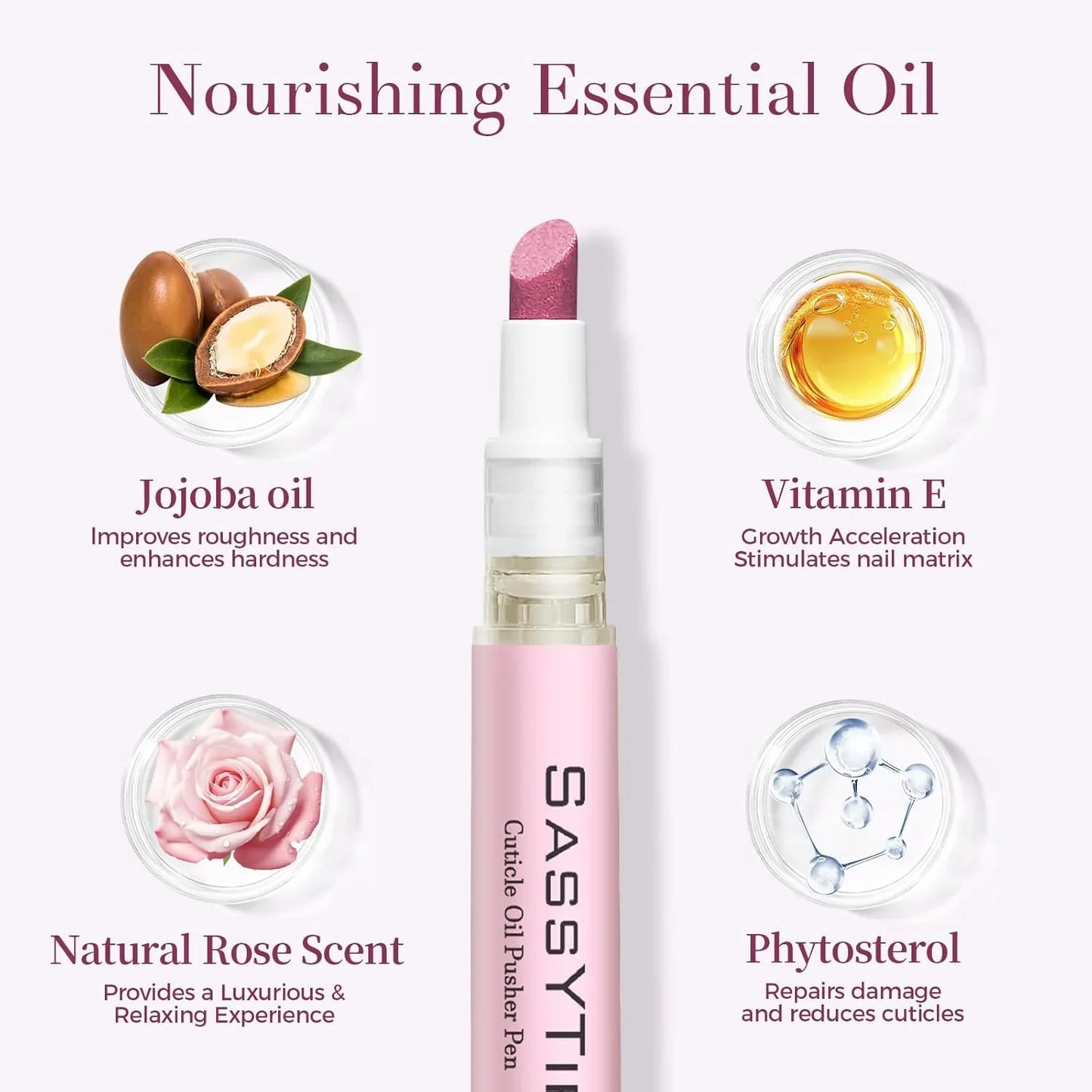 Cuticle Oil Pen and Pusher