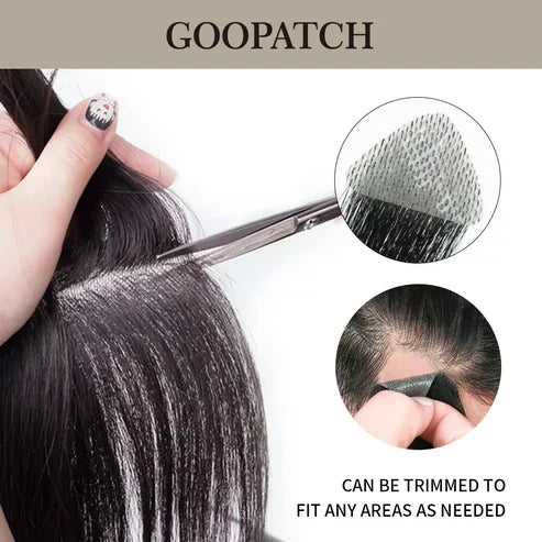 Goopatch Seamless Injected Hand-Tied Invisible Tape In Hair Extension -- 100% VIRGIN HUMAN HAIR / 10 PCS
